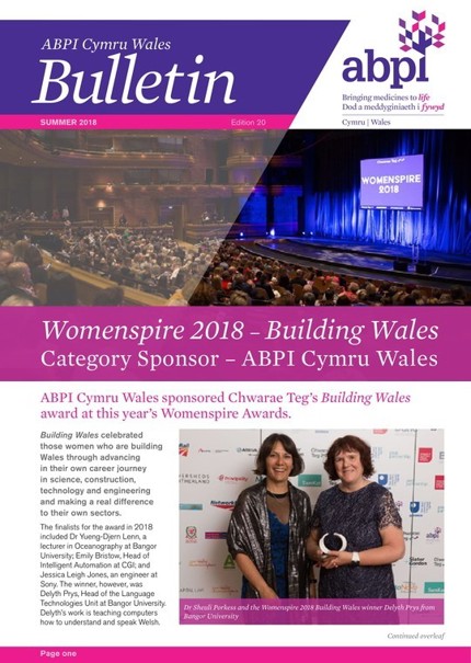 ABPI Cymru Wales Summer Bulletin 2018