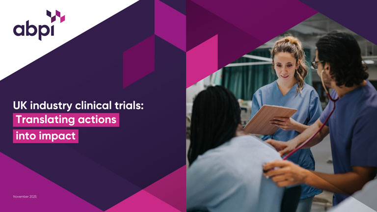 UK industry clinical trials: Translating actions into impact