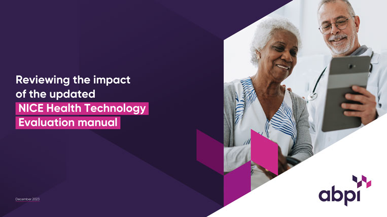 Reviewing the impact of the updated NICE Health Technology Evaluation Manual (CONNIE)