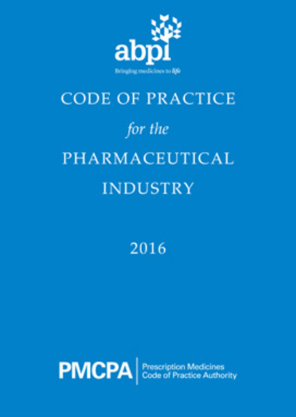 Code of Practice for the Pharmaceutical Industry 2016