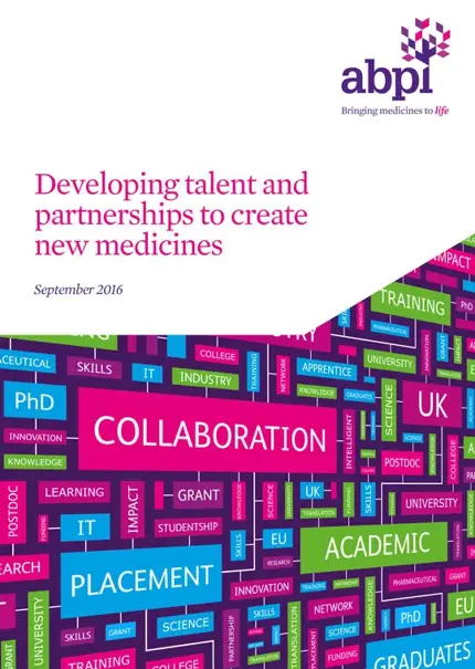 Developing talent and partnerships to create new medicines