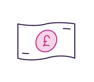 Money note icon