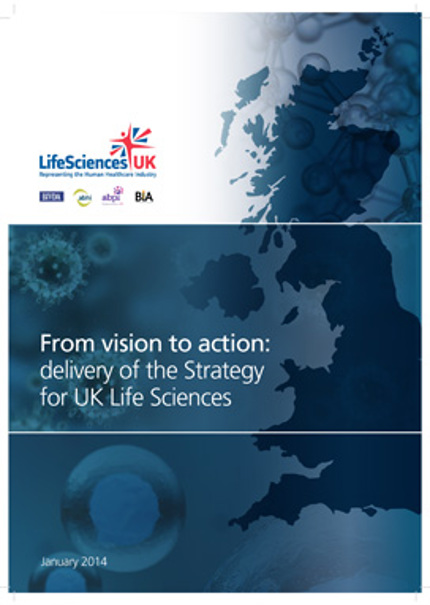 From vision to action - delivery of the Strategy for UK Life Sciences