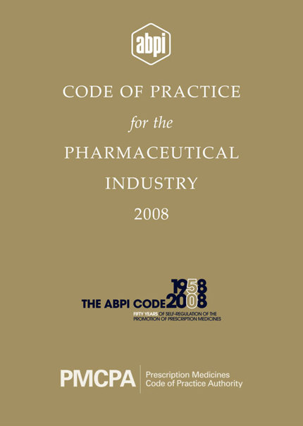 Code of Practice for the Pharmaceutical Industry 2008