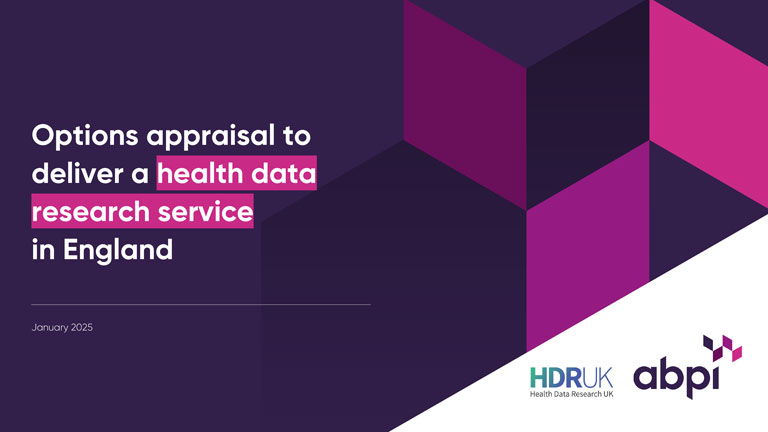 Options appraisal to deliver a health data research service in England