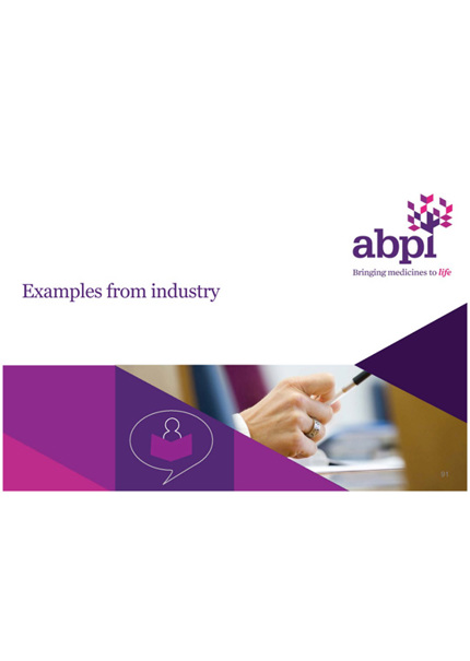 Case study examples from industry