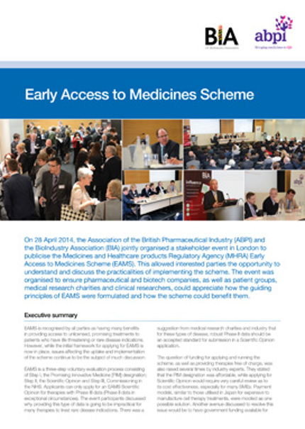Early Access to Medicines Scheme