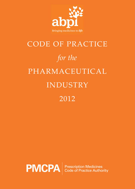 Code of Practice for the Pharmaceutical Industry 2012