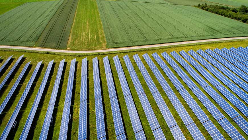COP 28 Solar Farm Air
