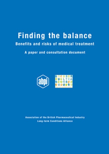 Finding the balance – Benefits and risks of medical treatment – A paper and consultation document