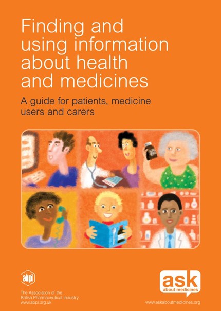 Finding and using information about health and medicines 2007