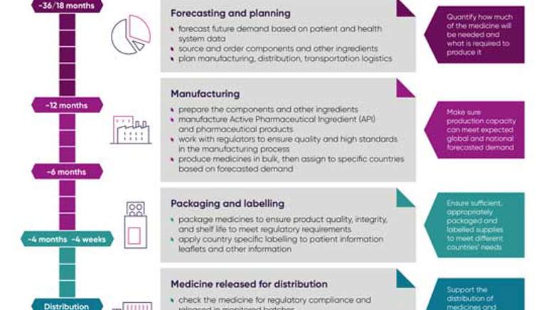 Managing medicine shortages infographic March 2024