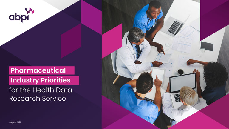 Pharmaceutical Industry Priorities for the Health Data Research Service