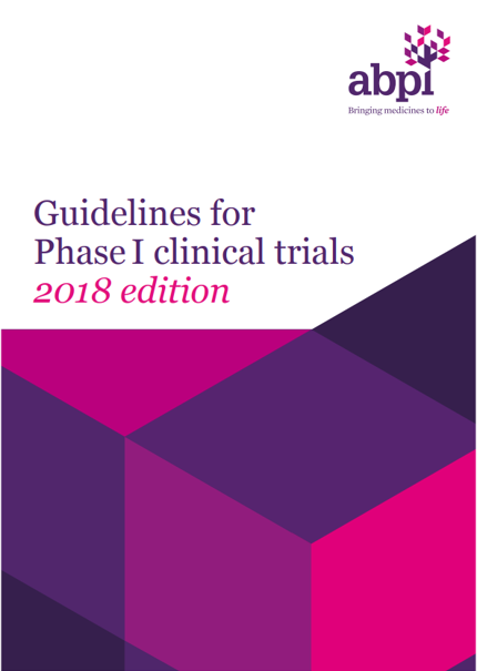 Guidelines for Phase I clinical trials 2018 edition