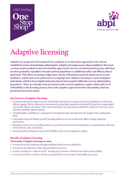 One stop shop: Adaptive Licensing