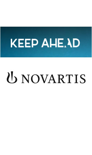 Keep Ahead Novartis Logos